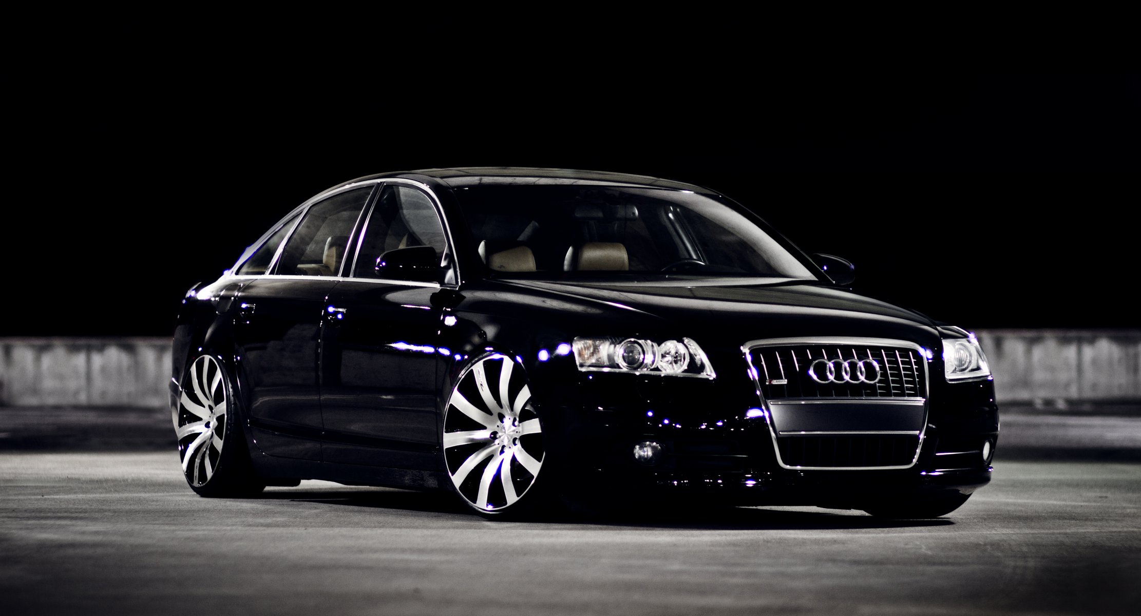 audi a6 czarny