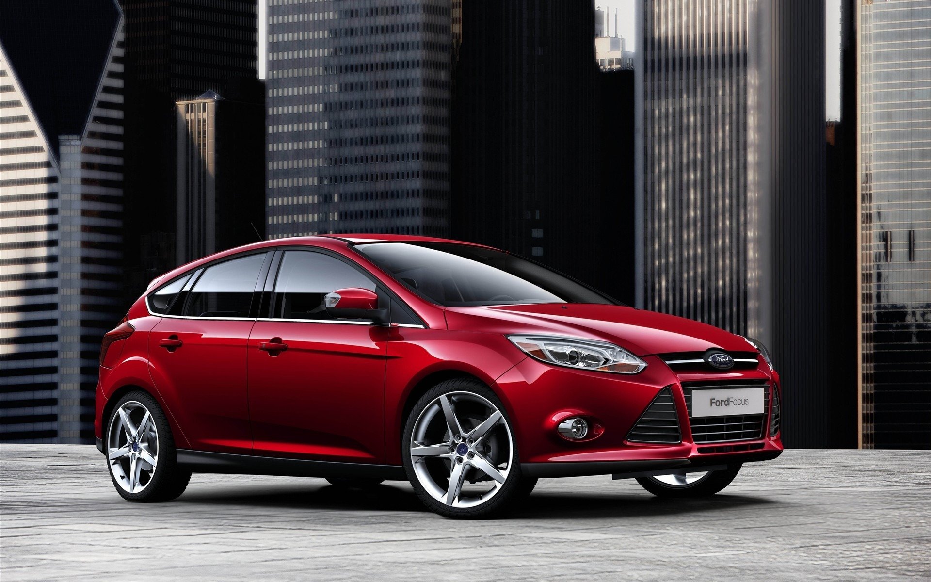 ford focus miasta samochody