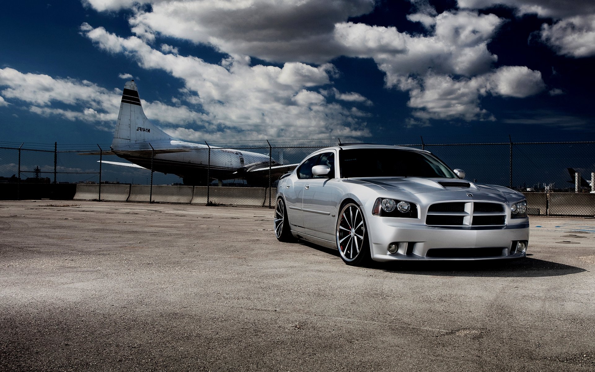 dodge charger dodge airplane clouds cars auto wallpaper car