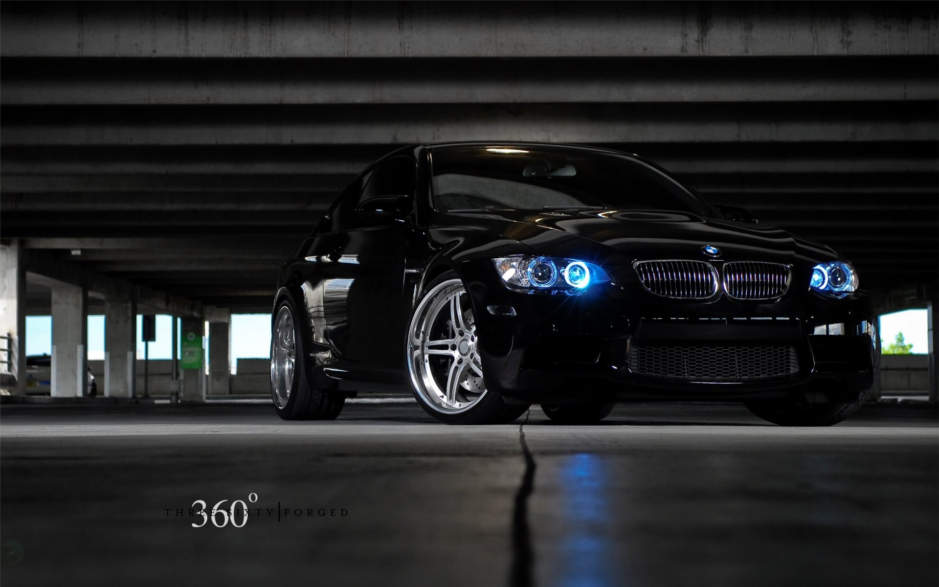 bmw m3 360 ° forged parking