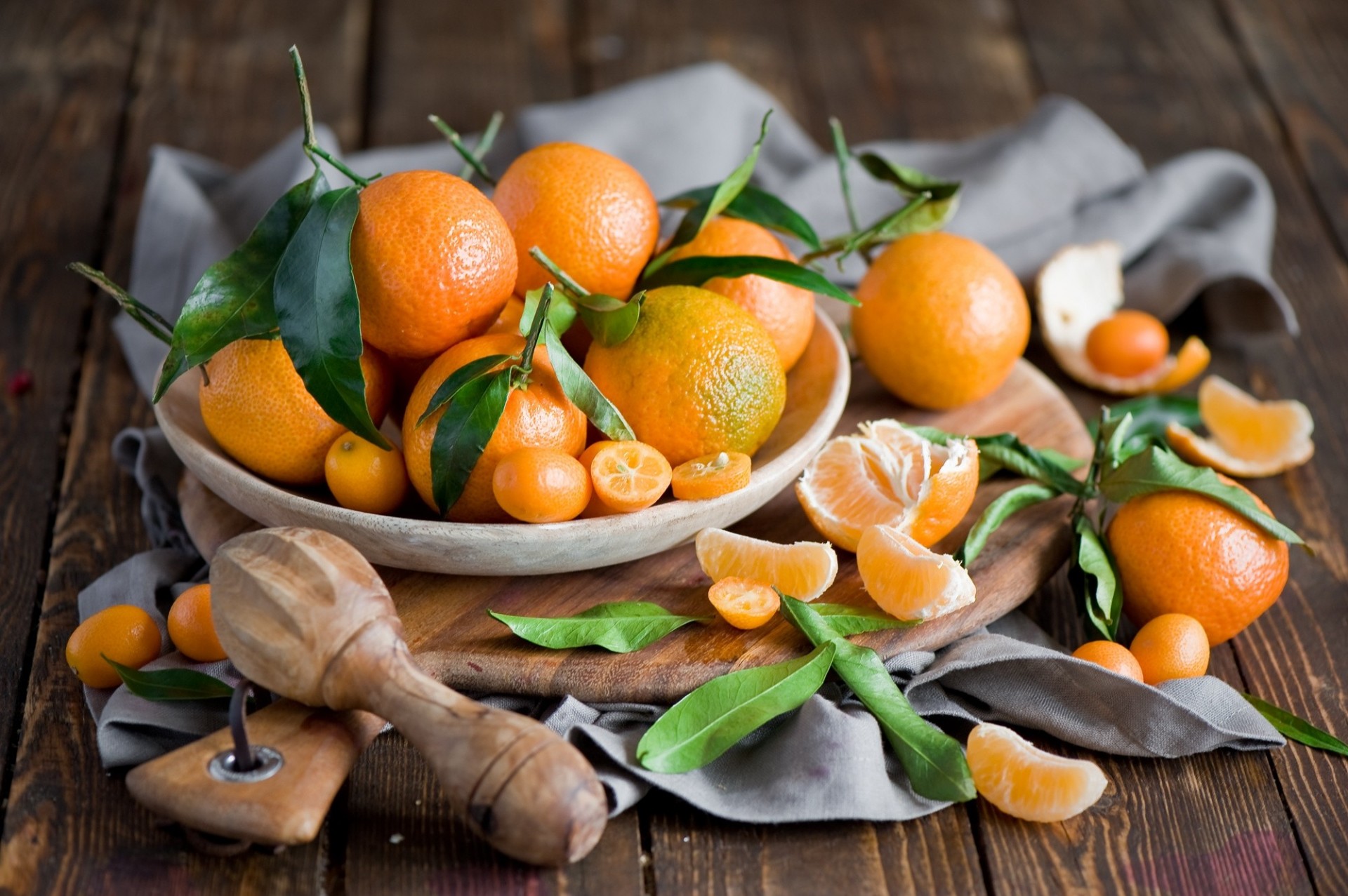 fruta mandarinas naranja pilaf