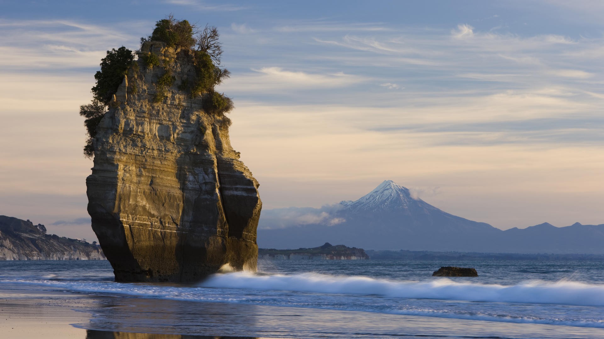 rock new zealand mount taranaki