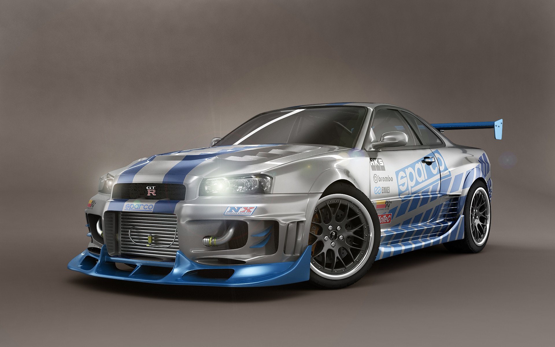 nissan skyline studio shoot