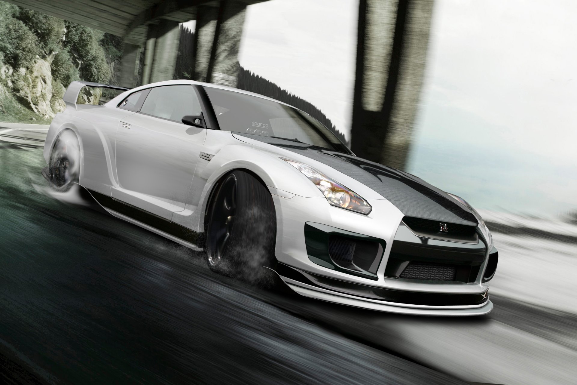 godzilla r35 nissan gt-r par hoperformance