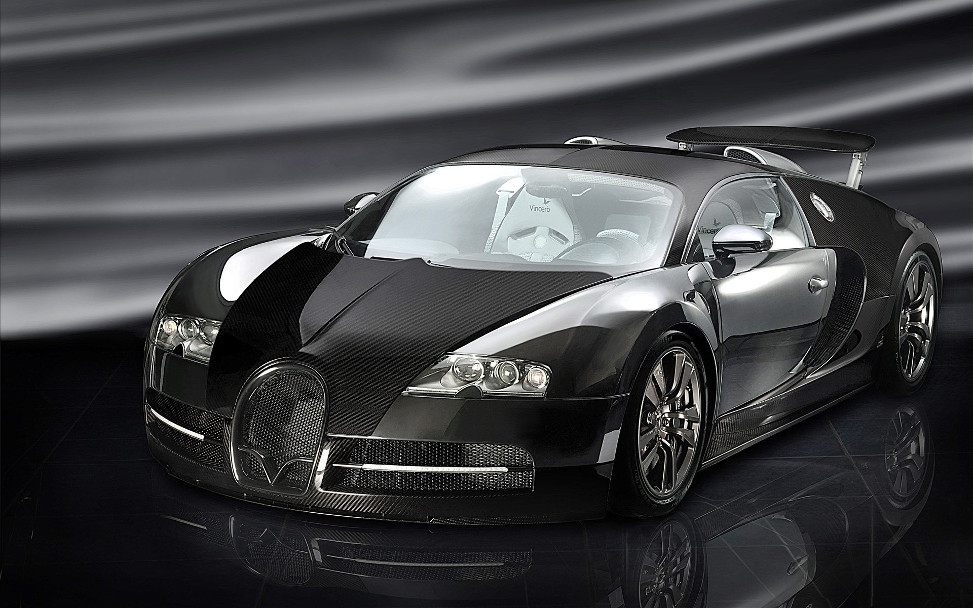 bugatti black background