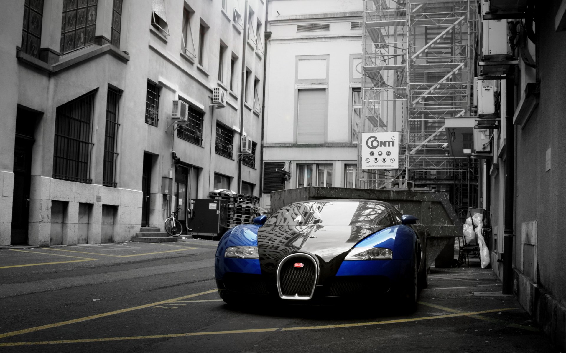 bugatti veyron переулок