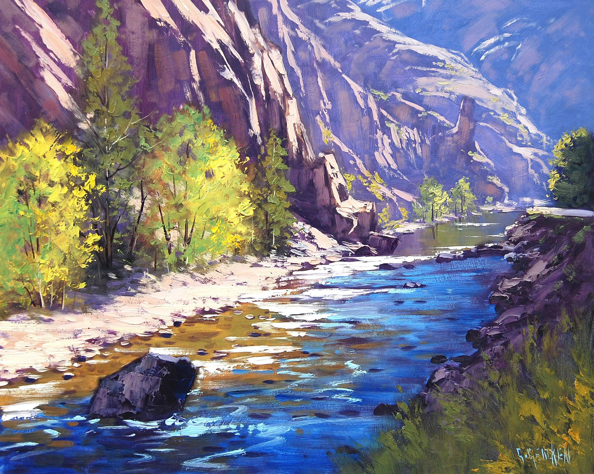 арт colorado river artsaus рисунок