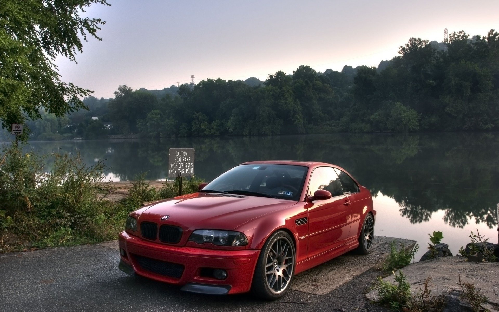 bmw m3 samochód natura