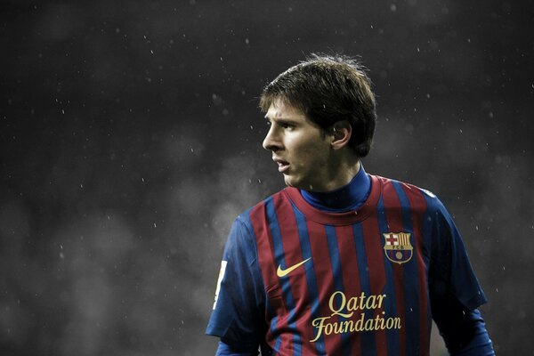 Le jeune Messi au sein du FC Barcelone