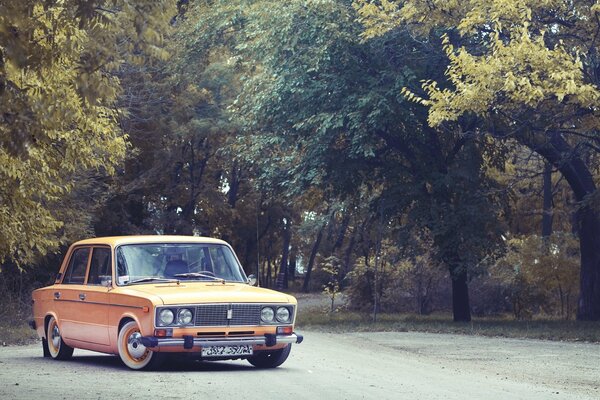 Classic Lada from the Vaz campaign