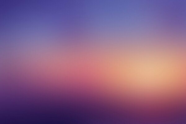 Smooth gradient from purple to orange