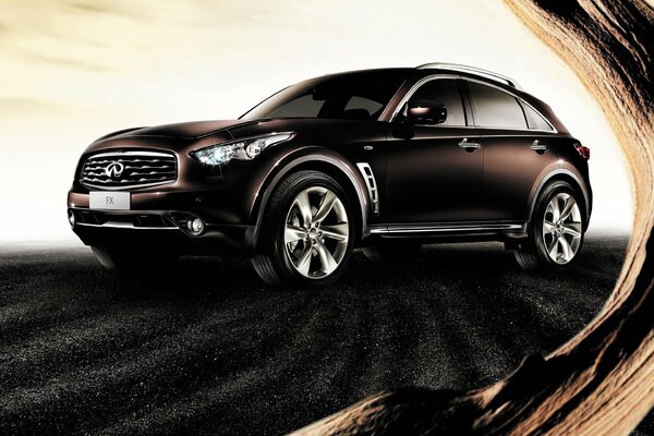 A powerful daring Infiniti on the horizon