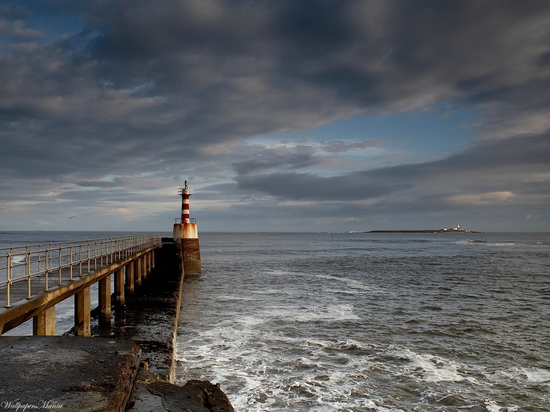 ciel plage vacances mer phare