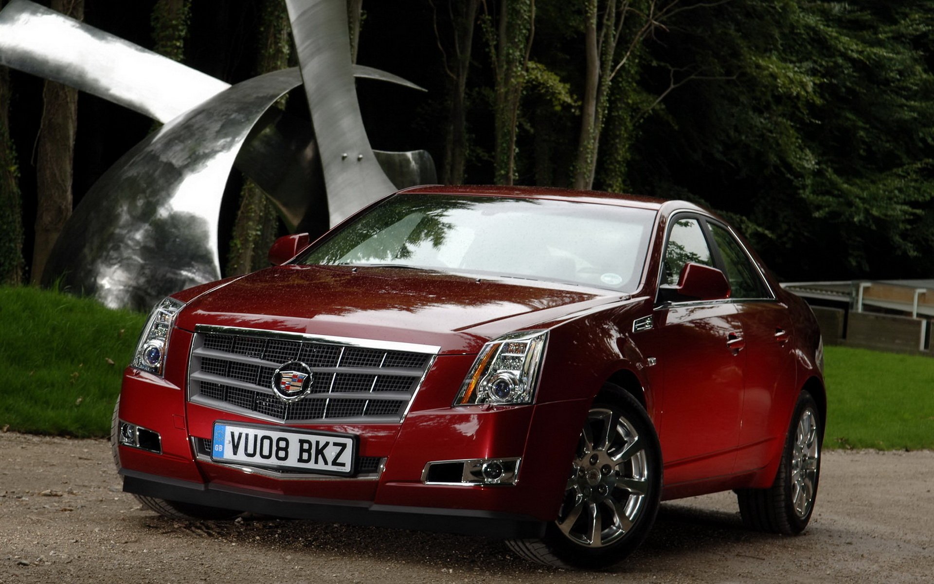 cts-v rojo cadillac