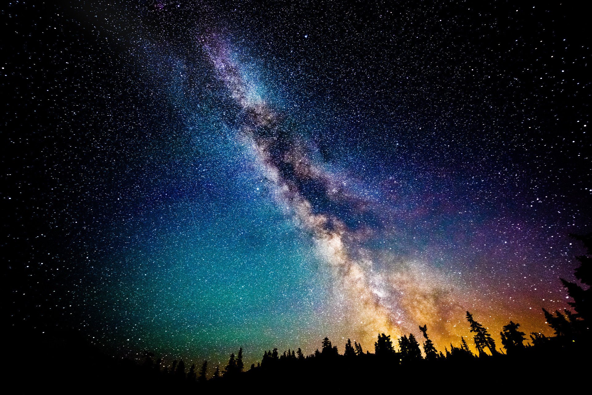 tars night the milky way the sky