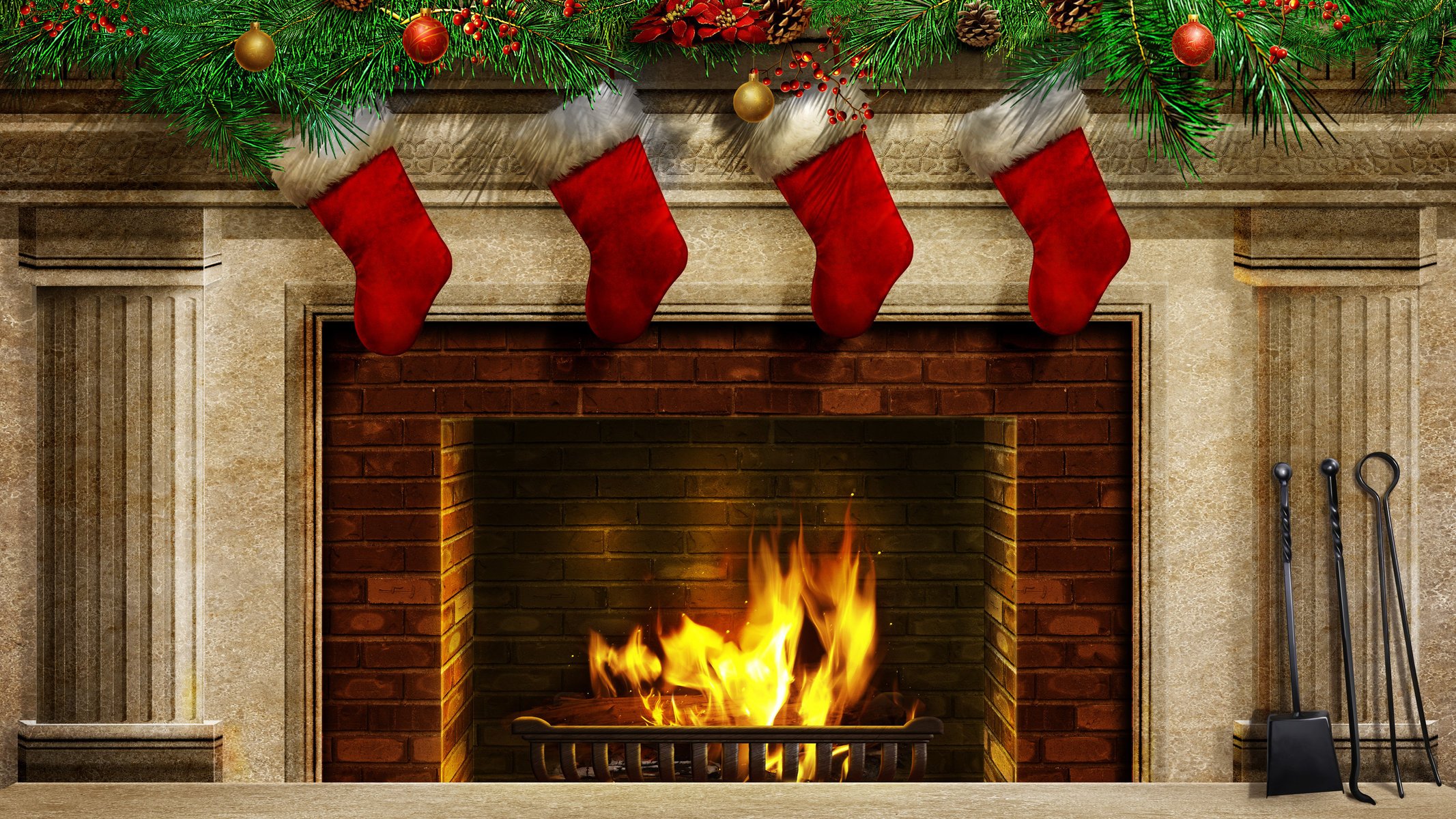 christmas stockings christmas beautiful christmas balls colorful beauty fire color cool