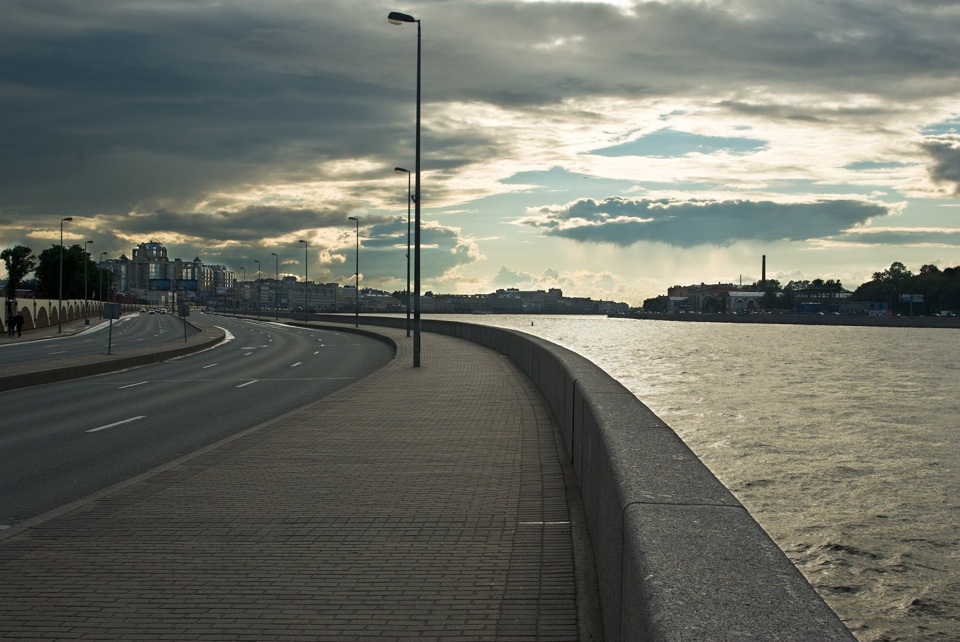 uferpromenade st. petersburg st. petersburg peter abend