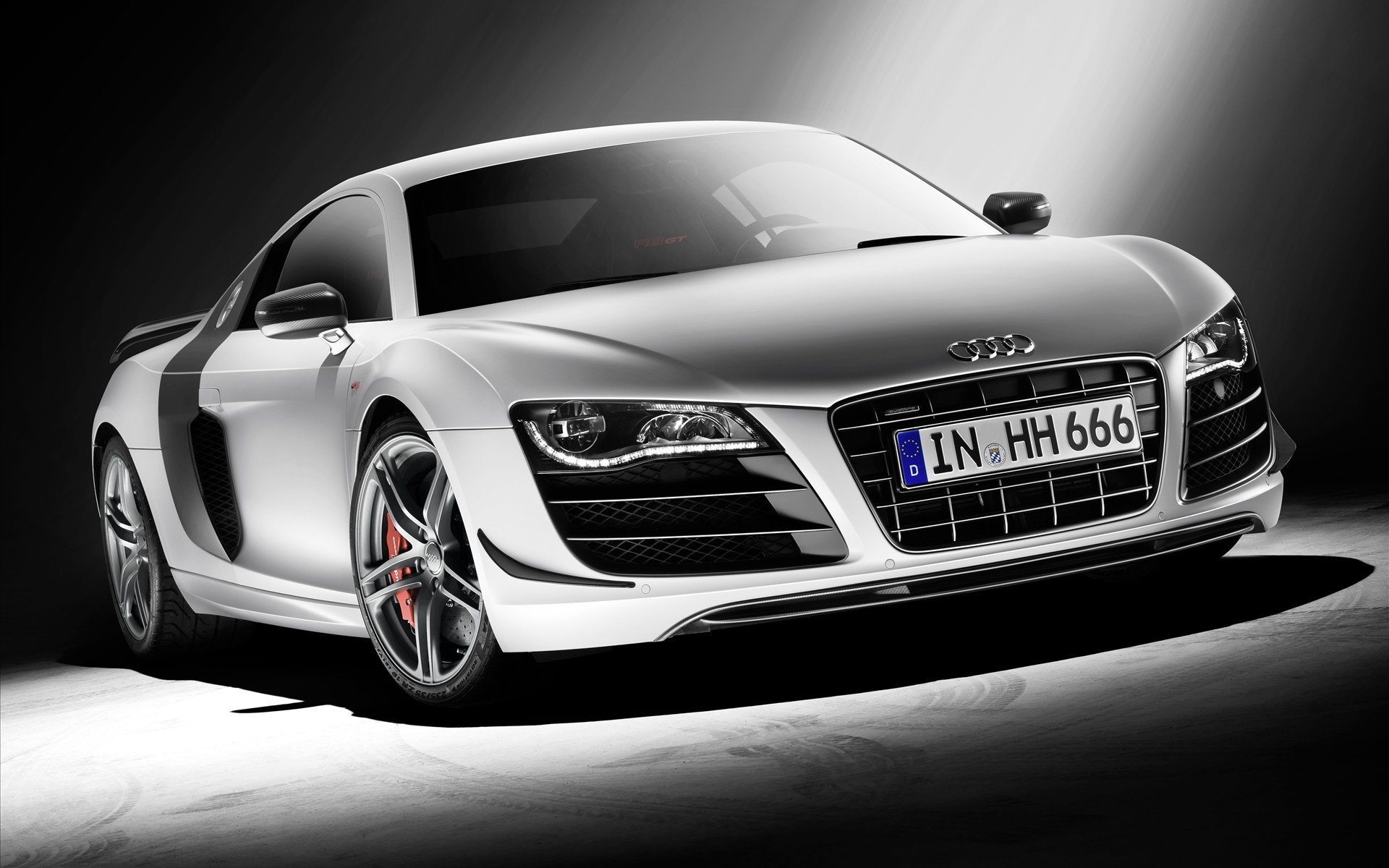 audi r8 gt targa potenza