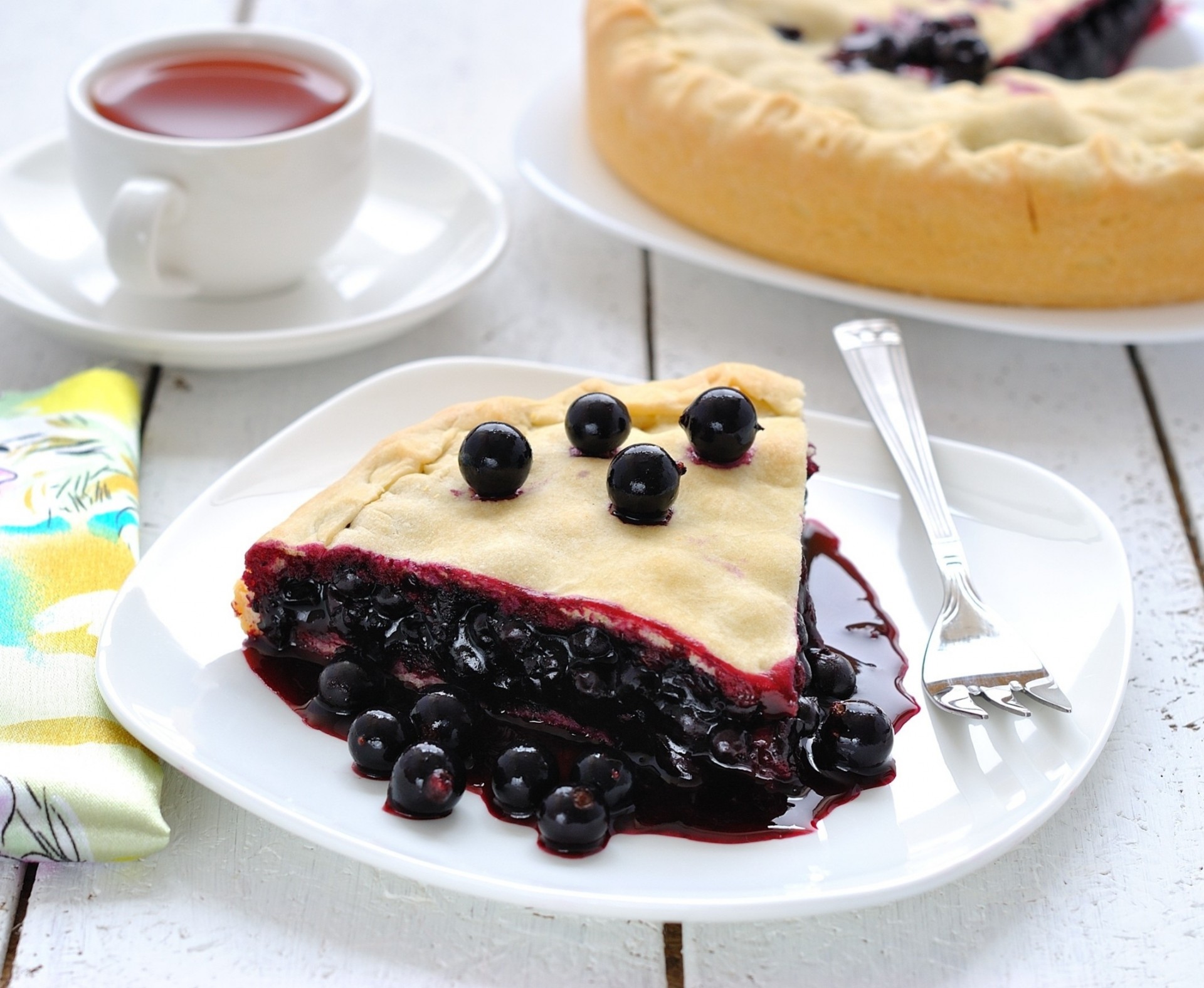 nourriture cassis gâteau dessert