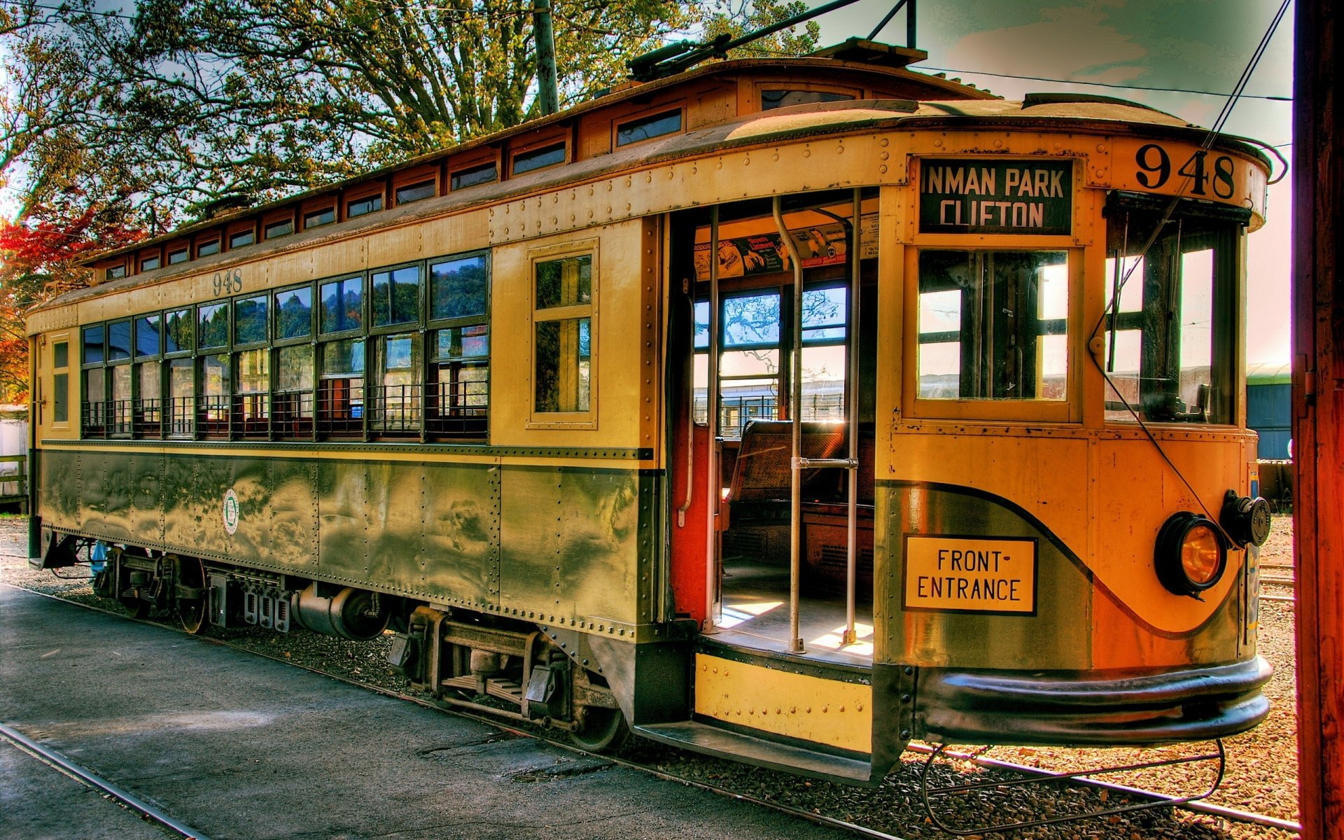 tram retro rotaie