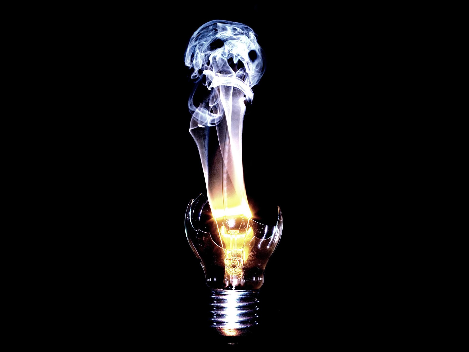 light bulb spiral spirit