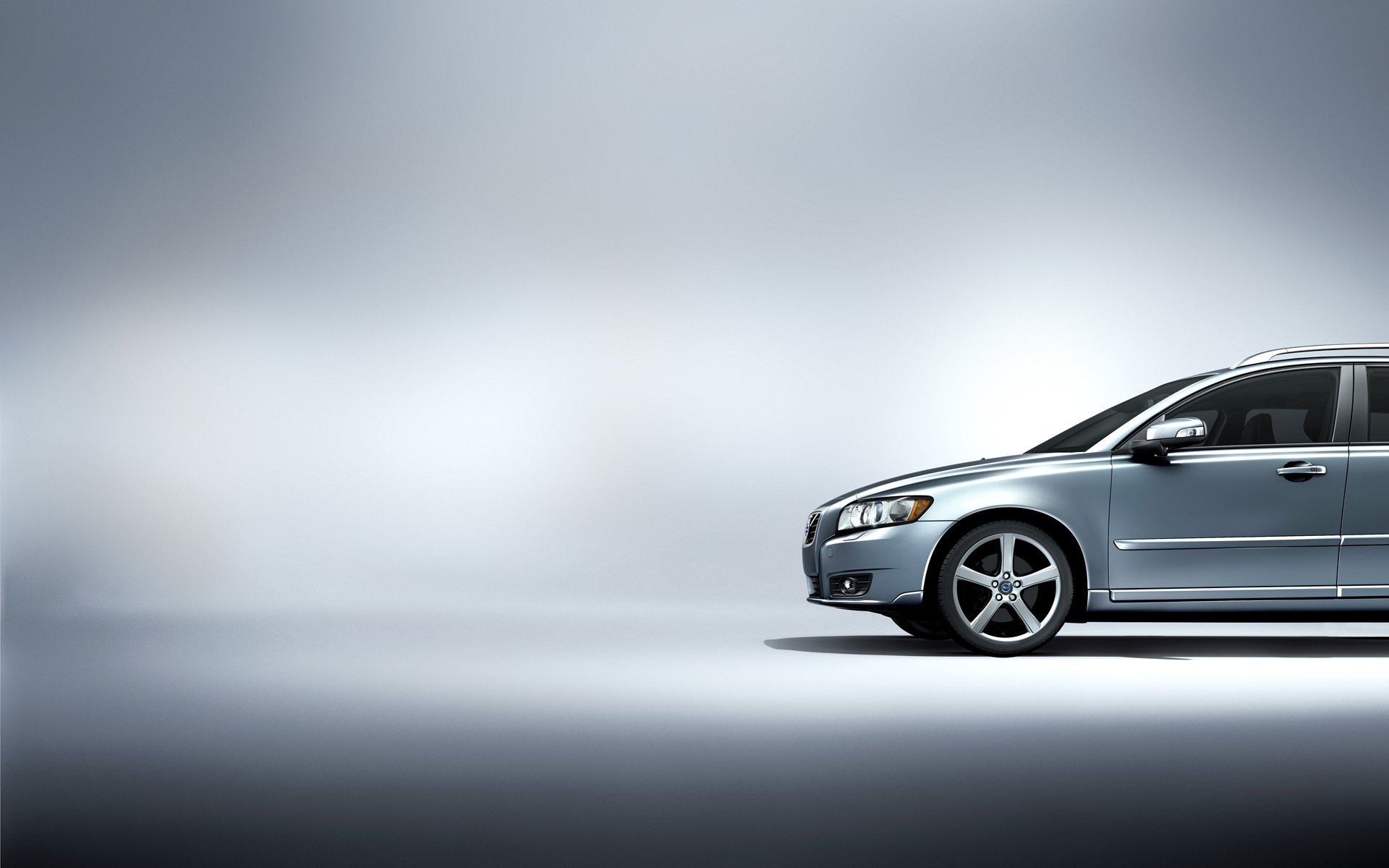 volvo v50 coches fondo gris