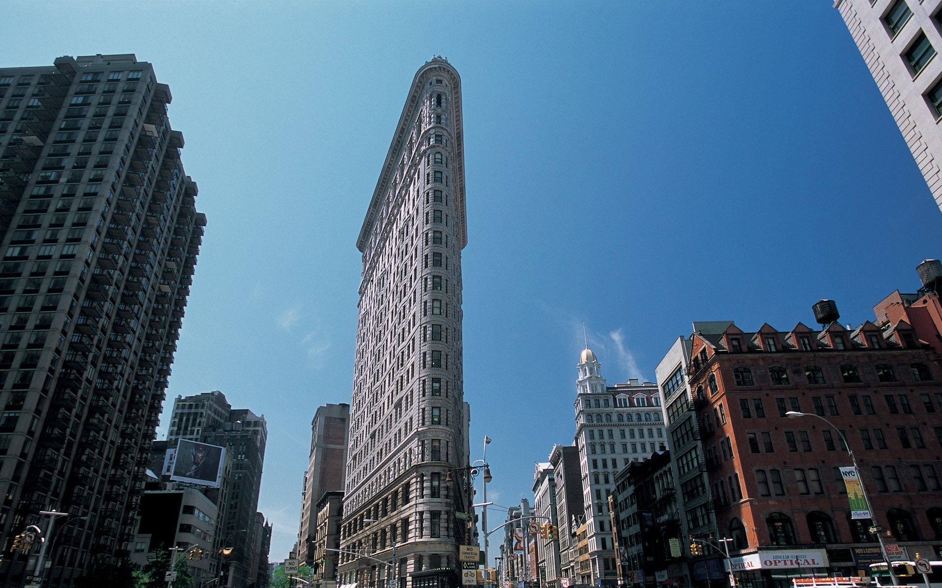 ny flatiron new york amerika building usa new york wolkenkratzer