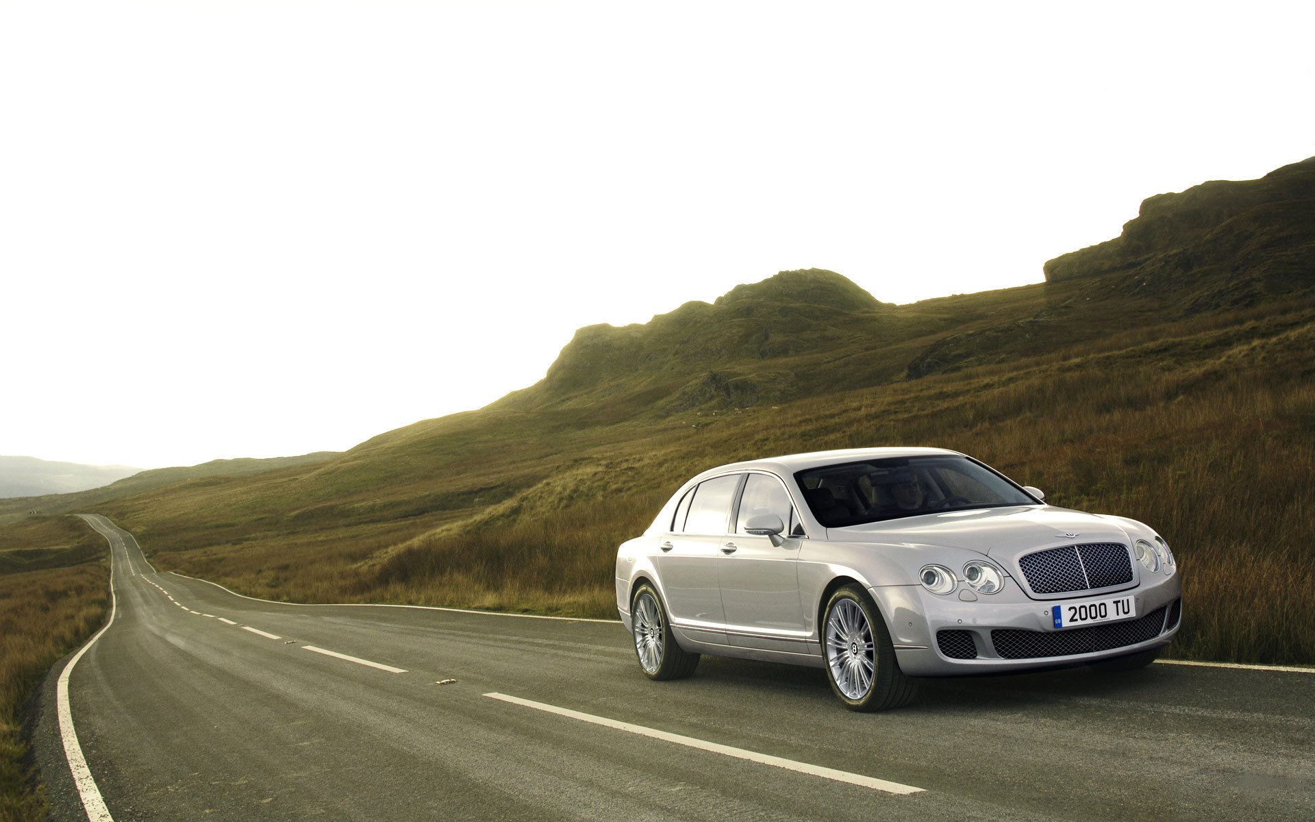 auto velocità bentley flying spur strade strade bentley foto