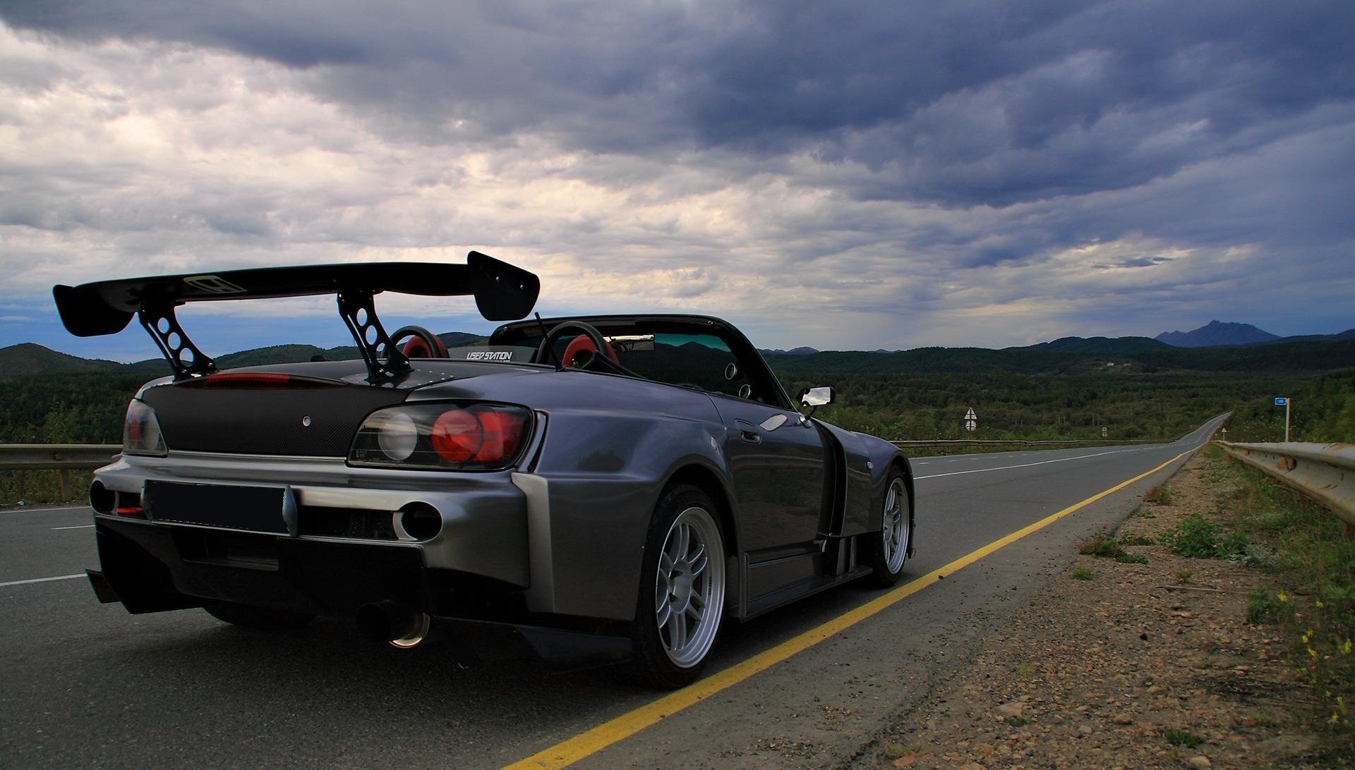 honda s2000 2.0 paisaje carretera