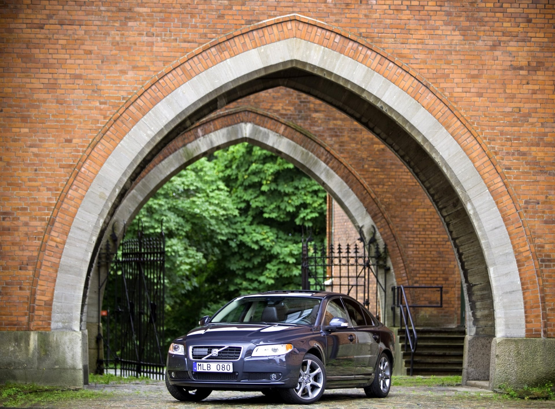 volvo s80 maszyny arch budynek