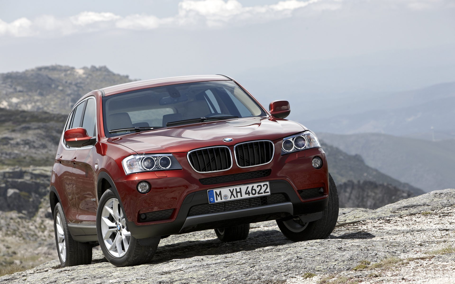 coches bmw bmw x3 auto pared rocas rocas