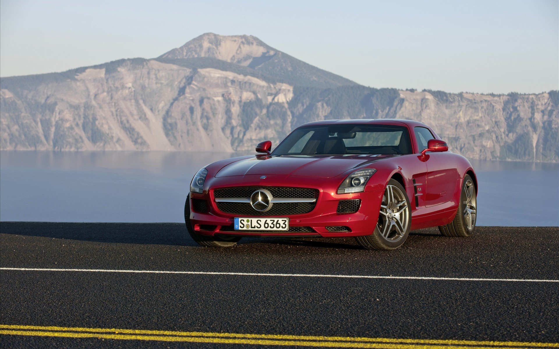 mercedes sls автомобили дорога машины дороги тачки мерседес слс