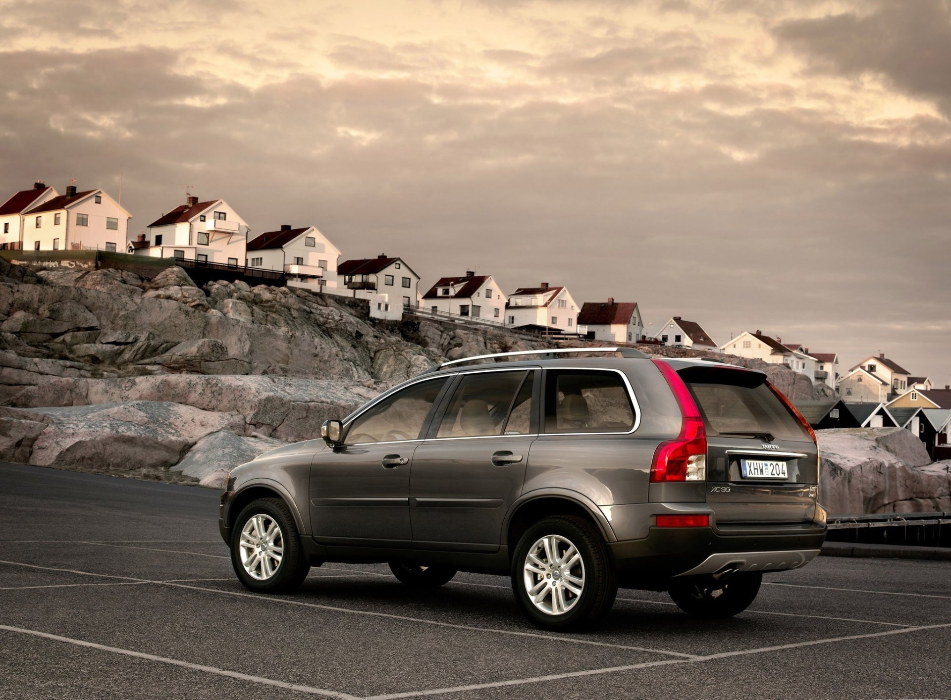 volvo xc90 coches v8 trasero