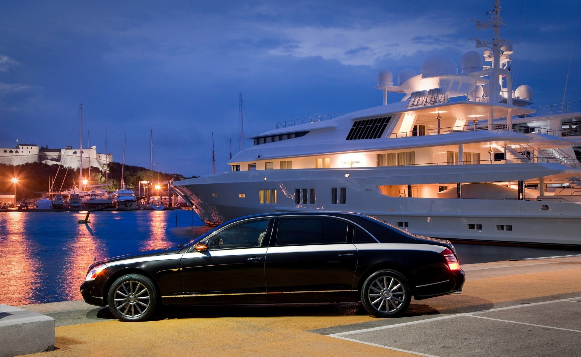 cars yacht maybach maybach