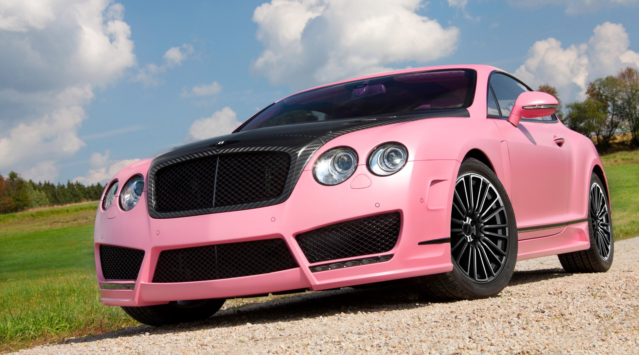 bentley rosa carbonio