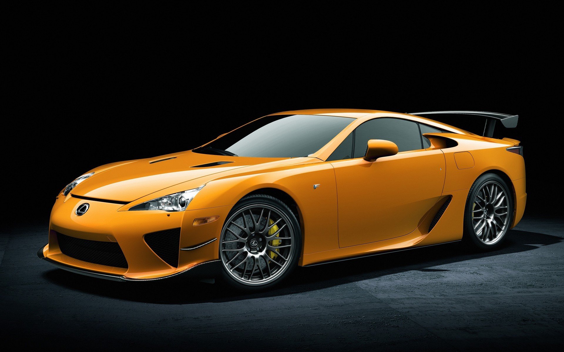 samochody lexus lfa samochody lexus żółty panoramiczny żółty