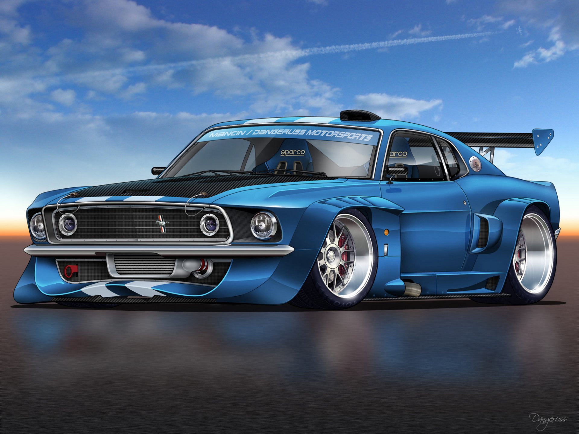 eleanor mustang muscle car