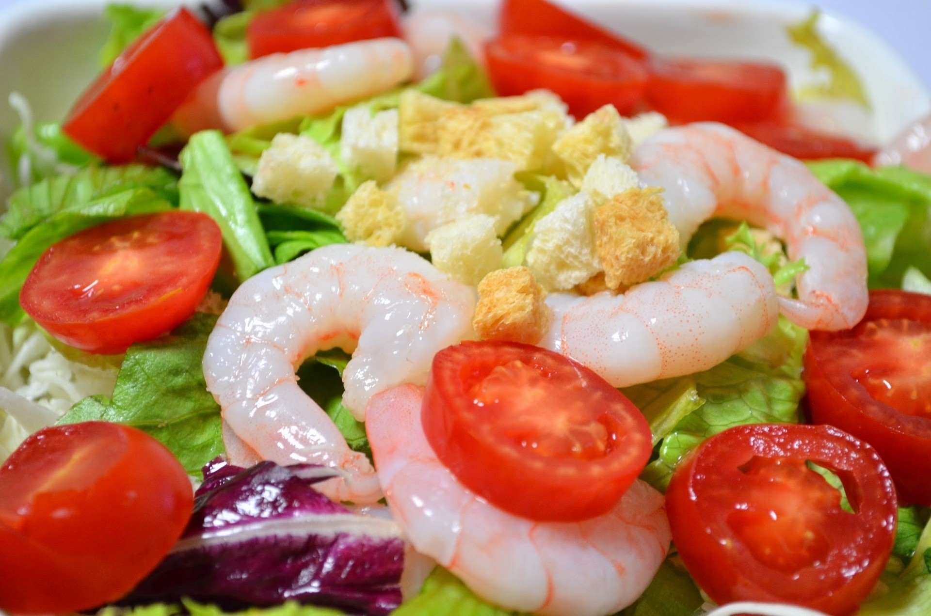 camarones ensalada