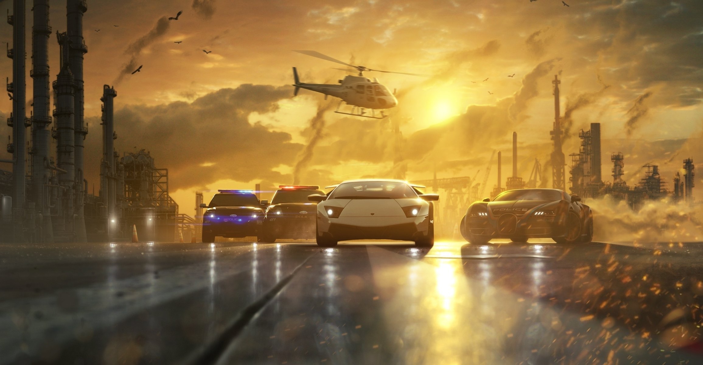 arte carrera most wanted need for speed coches