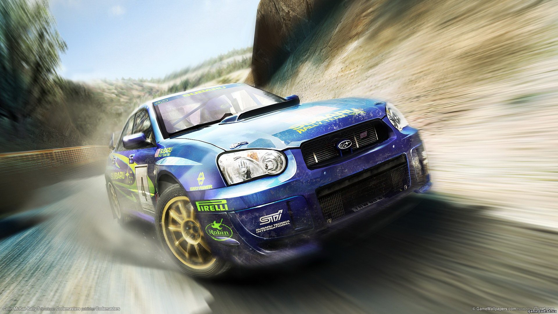 ubaru impreza rally velocidad