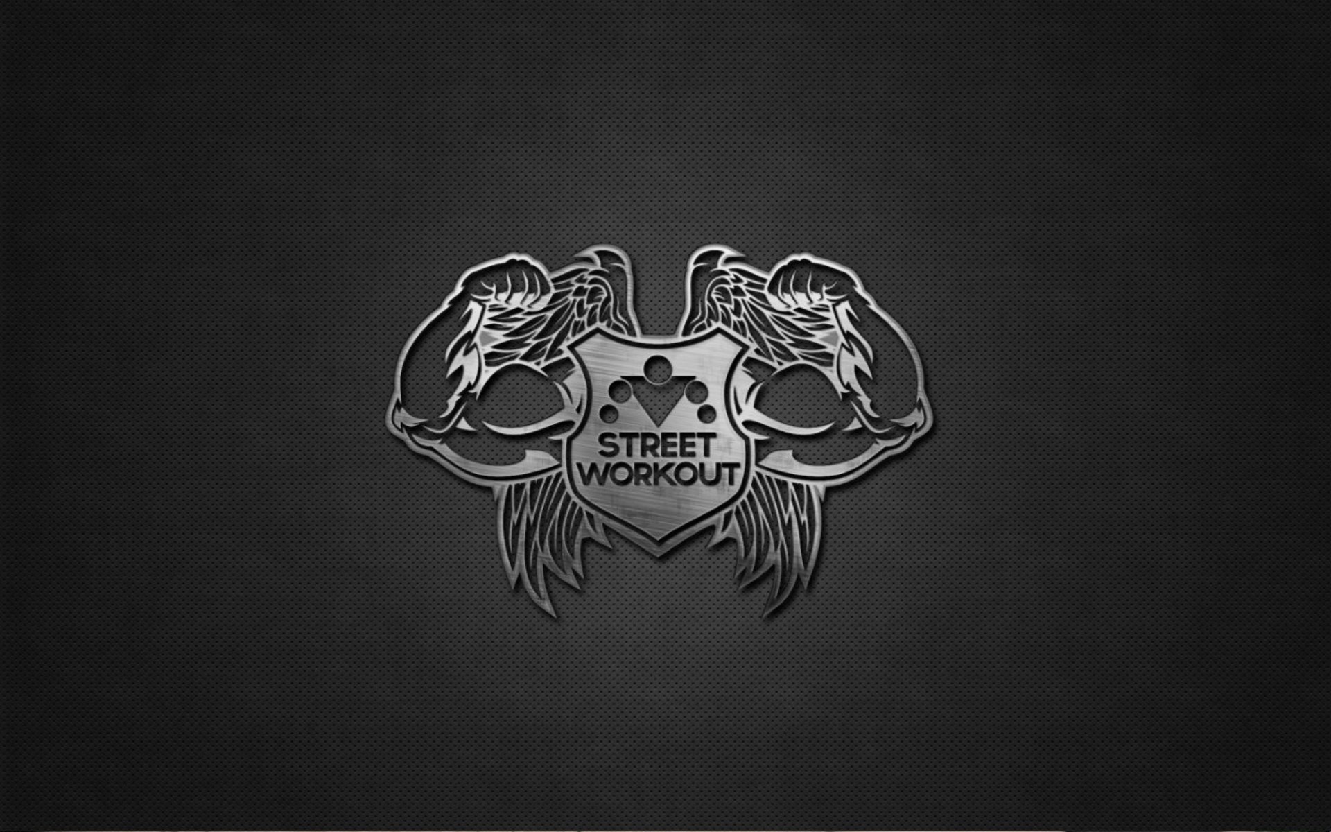 treet workout logo background