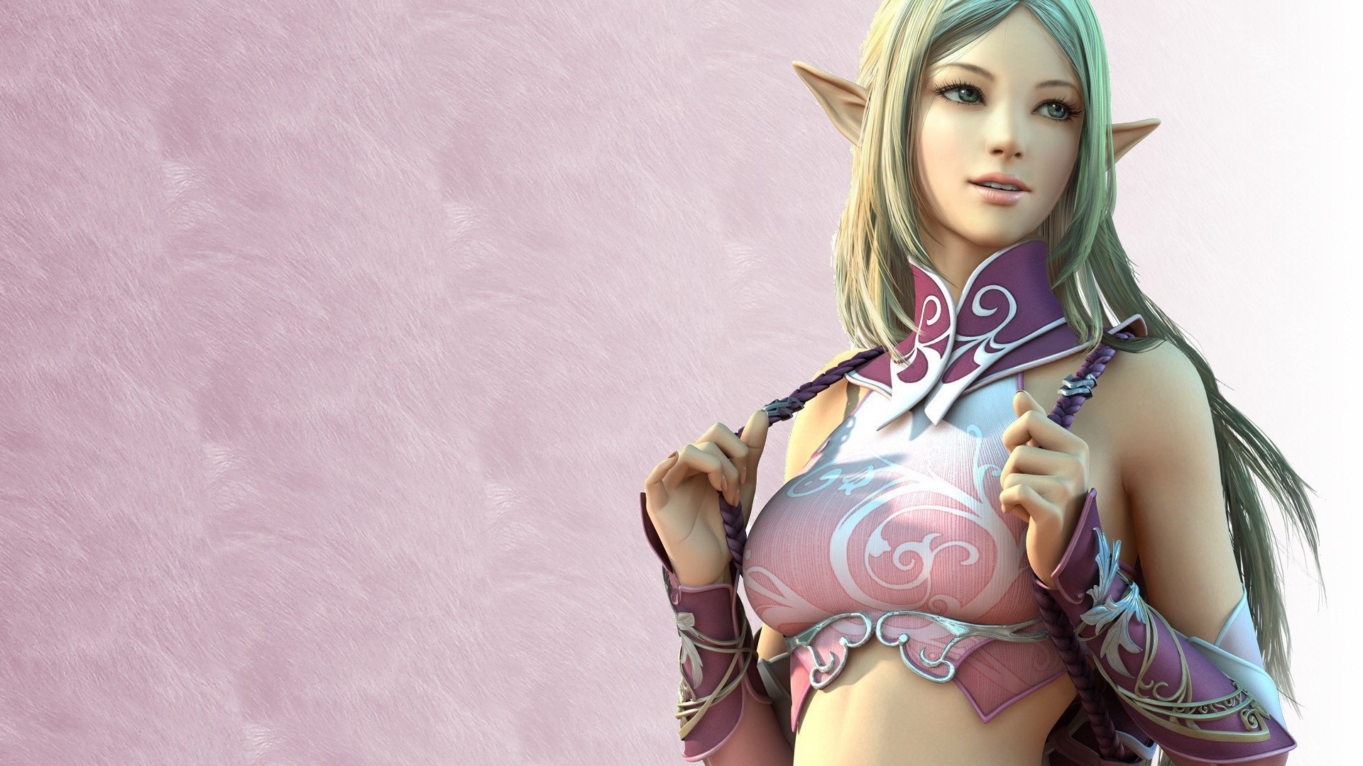 girl lineage games elf ruler elf girl game wallpaper