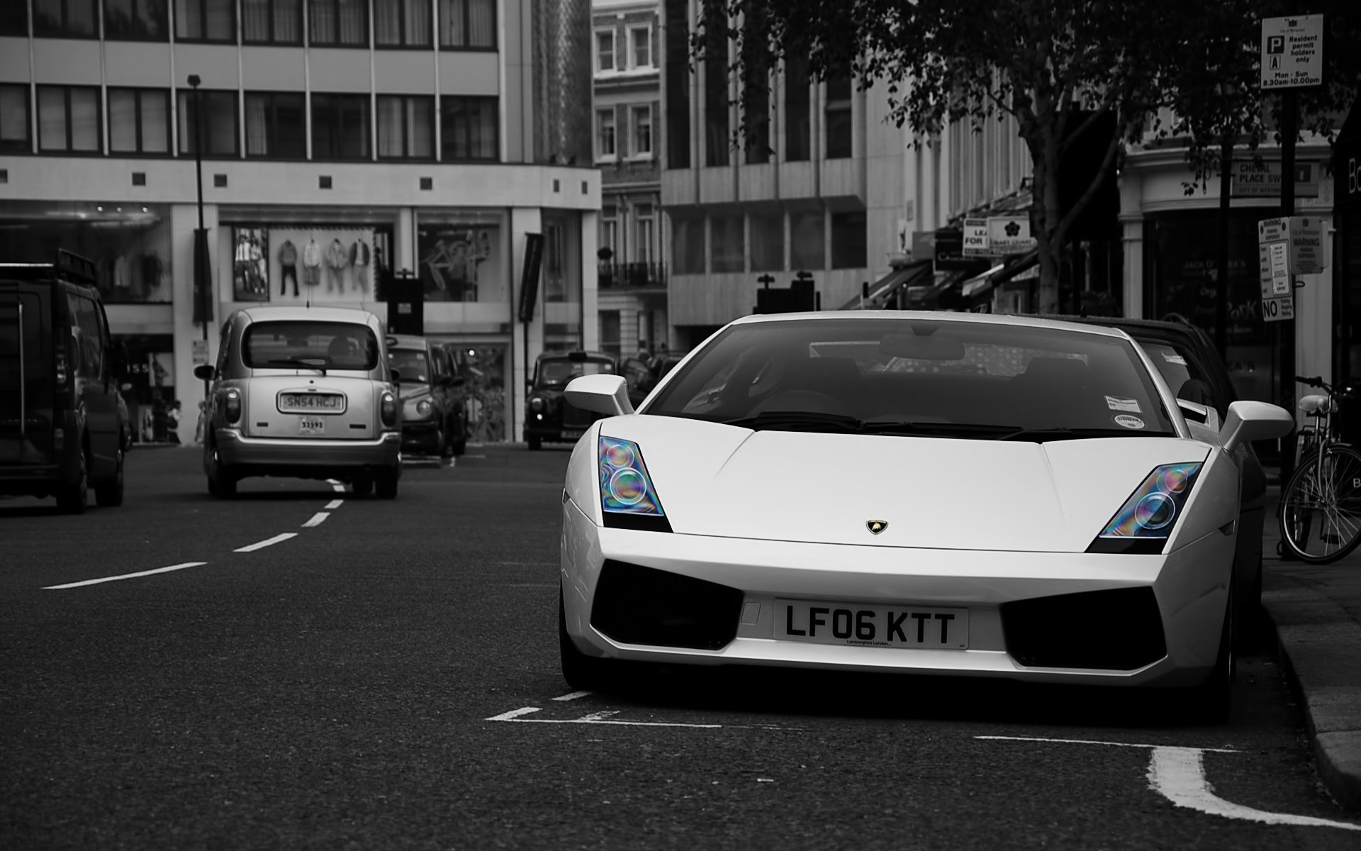 lamborghini gallardo noir et blanc