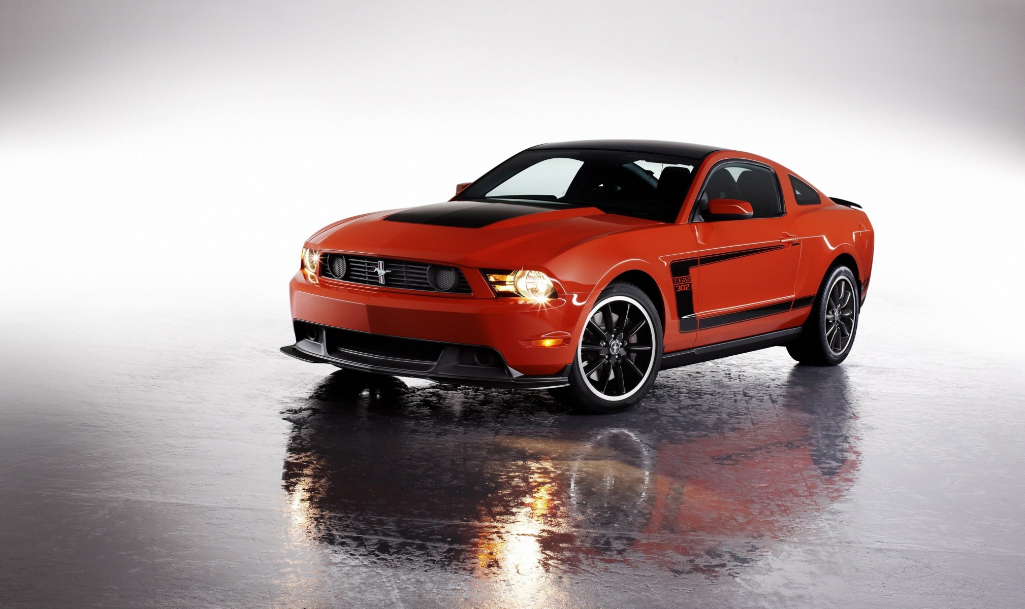 ford mustang boss 2012 красный форд мустанг