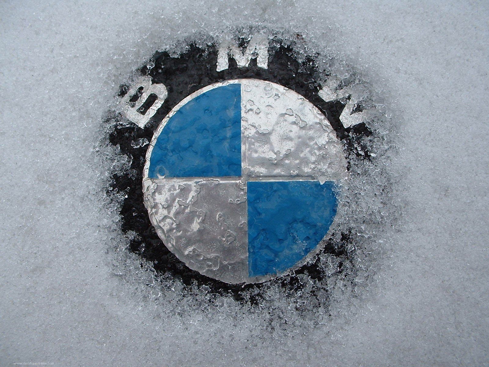 bmw odznaka śnieg