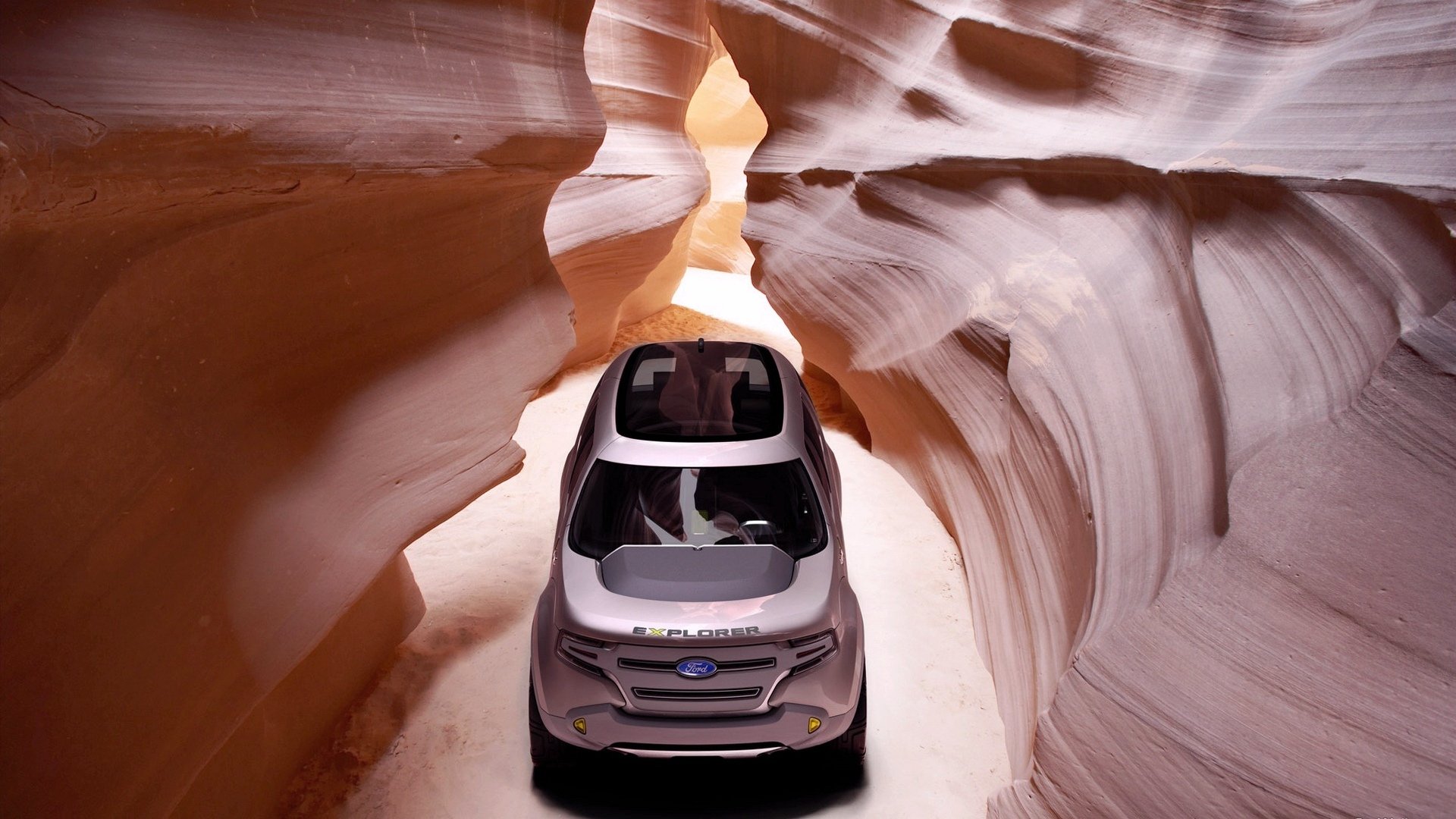 ford explorer design mountain cave strongly