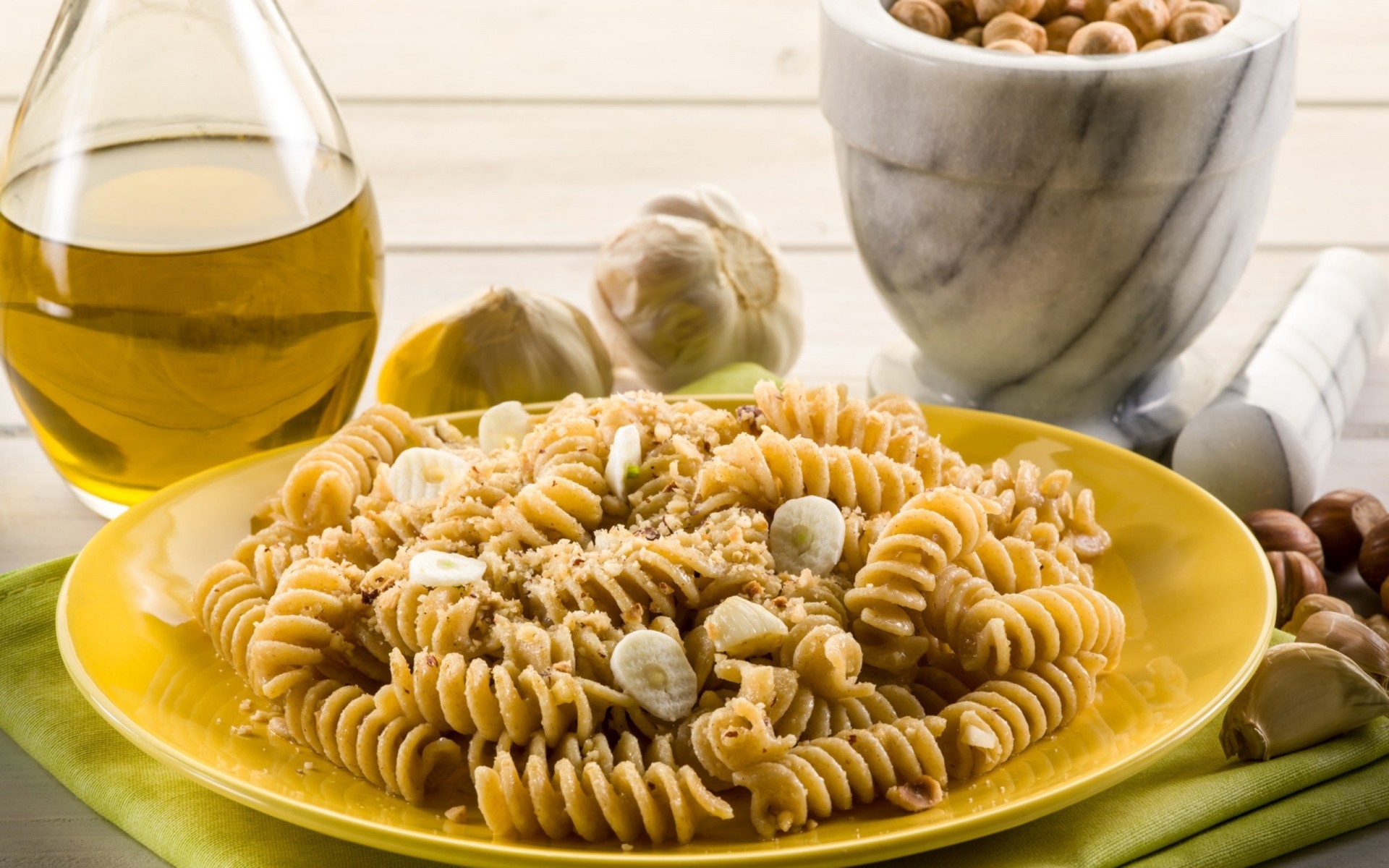 fideos comida mantequilla cena