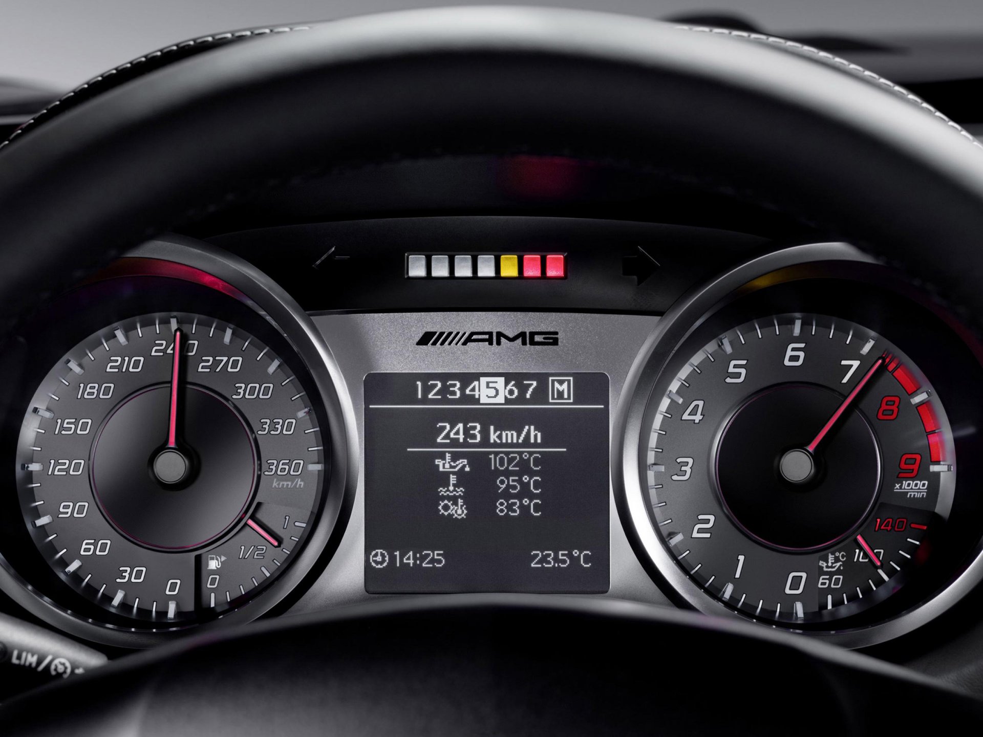 mercedes benz tachometer drehzahlmesser instrumente pfeile