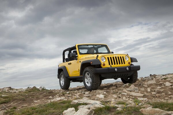 Jeep de montaña wrangler 2011