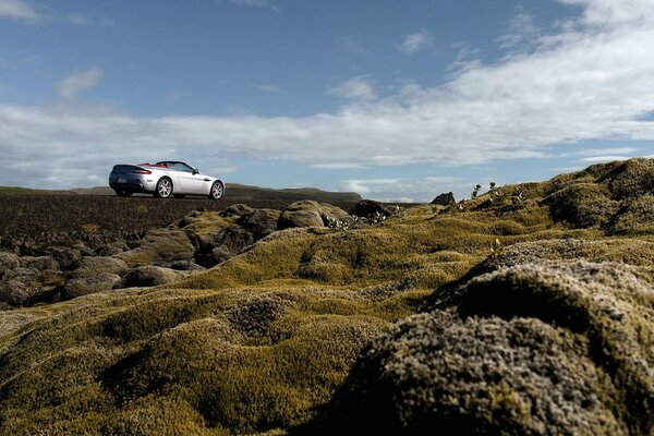 Car Aston roadster 111